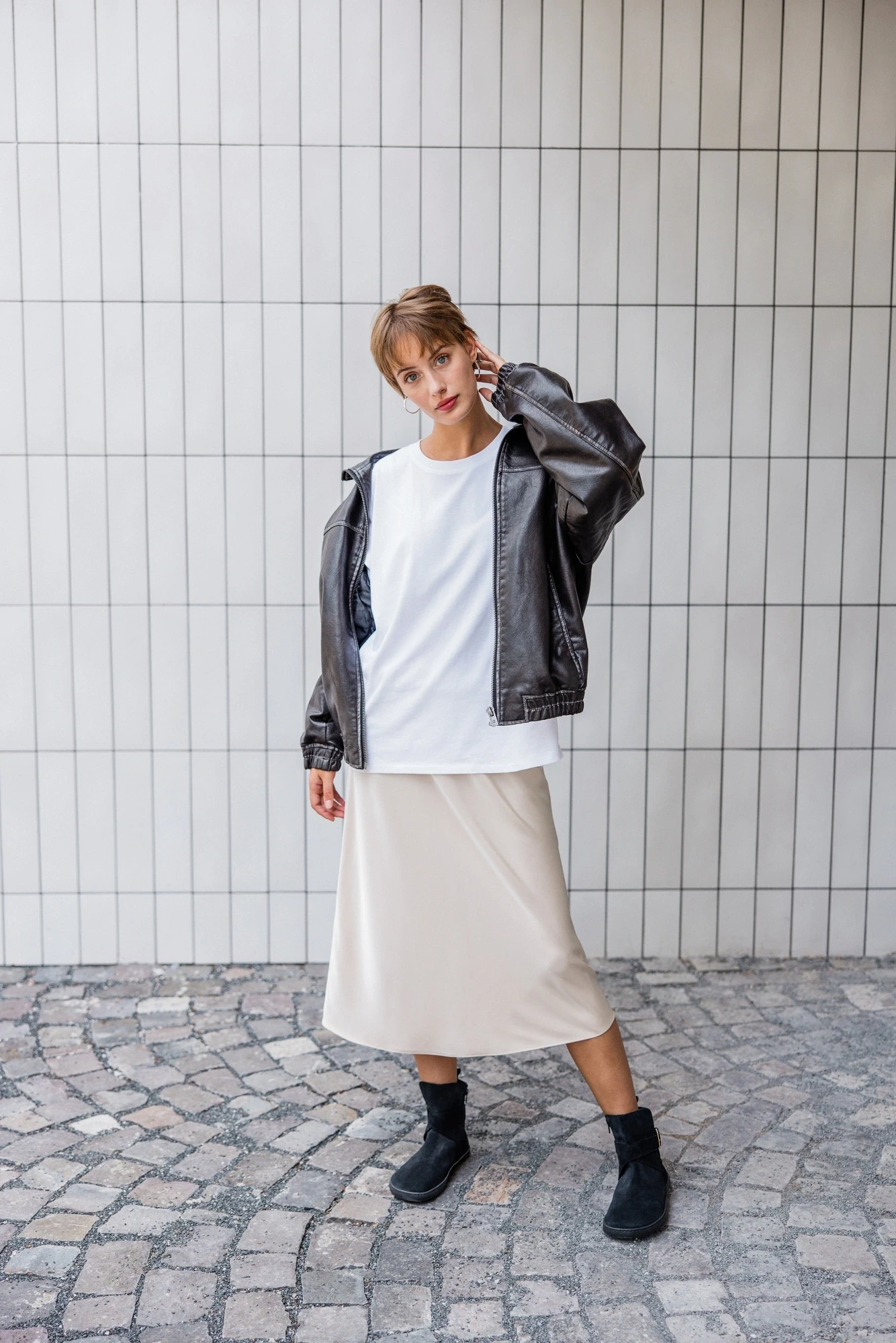 Босоногие ботинки Shapen DIVINE — чёрный (замша), фото 4