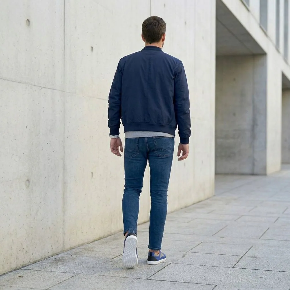 Мужские кроссовки ZAQQ QOPA Blue (синий цвет), фото 9