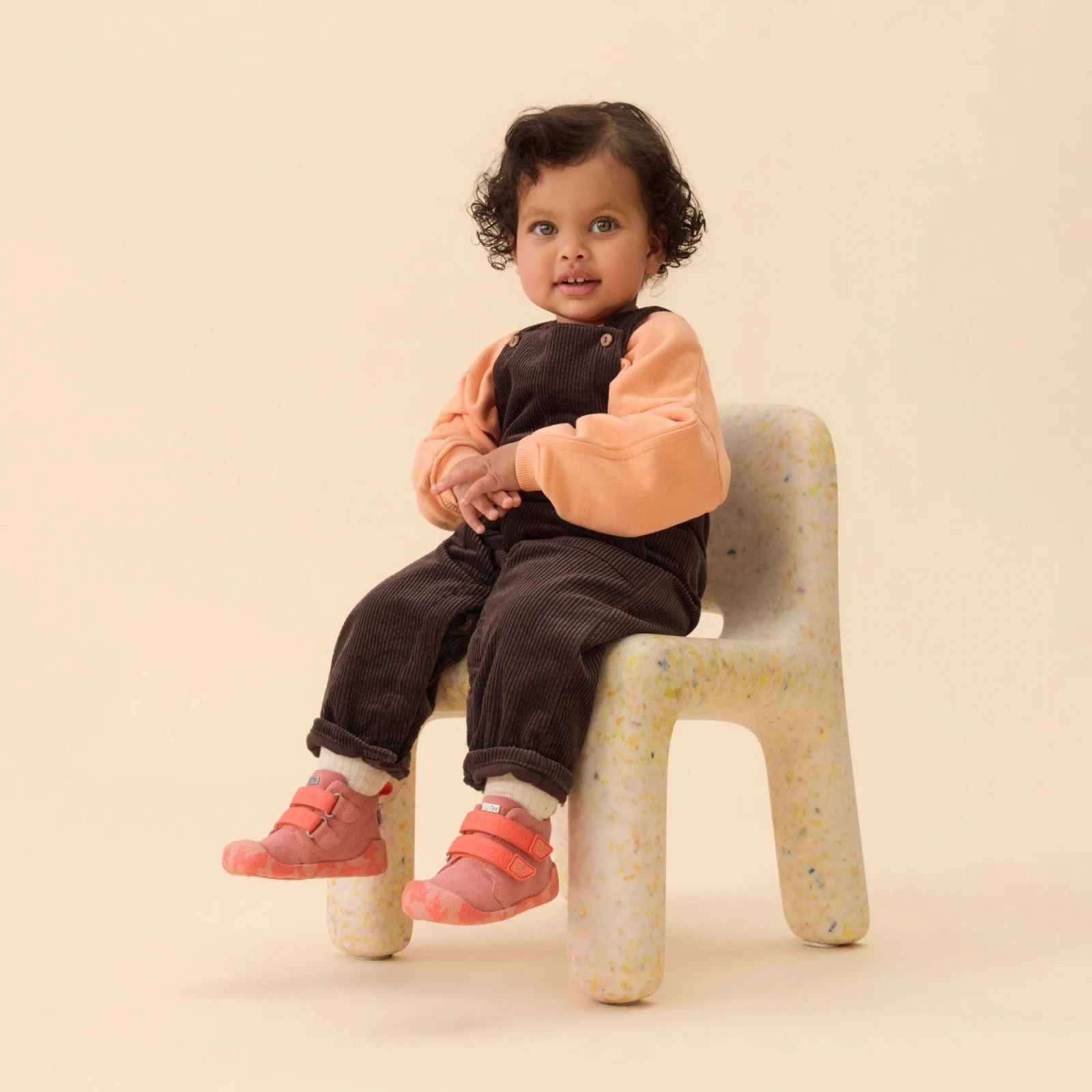 Обувь для первых шагов Affenzahn Talky Пони — коралловый, фото 2