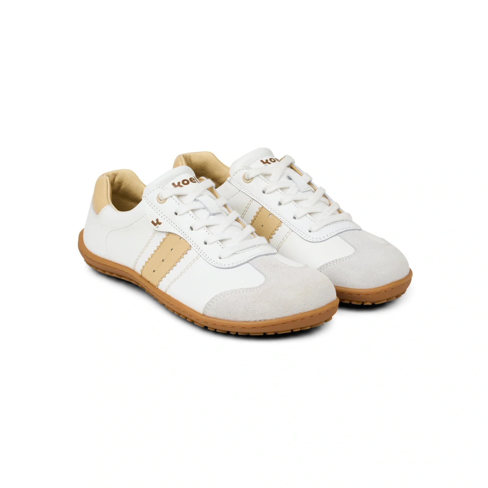 Кроссовки Koel ILA Napa Suede 3.0 — молочный и бежевый, фото 2