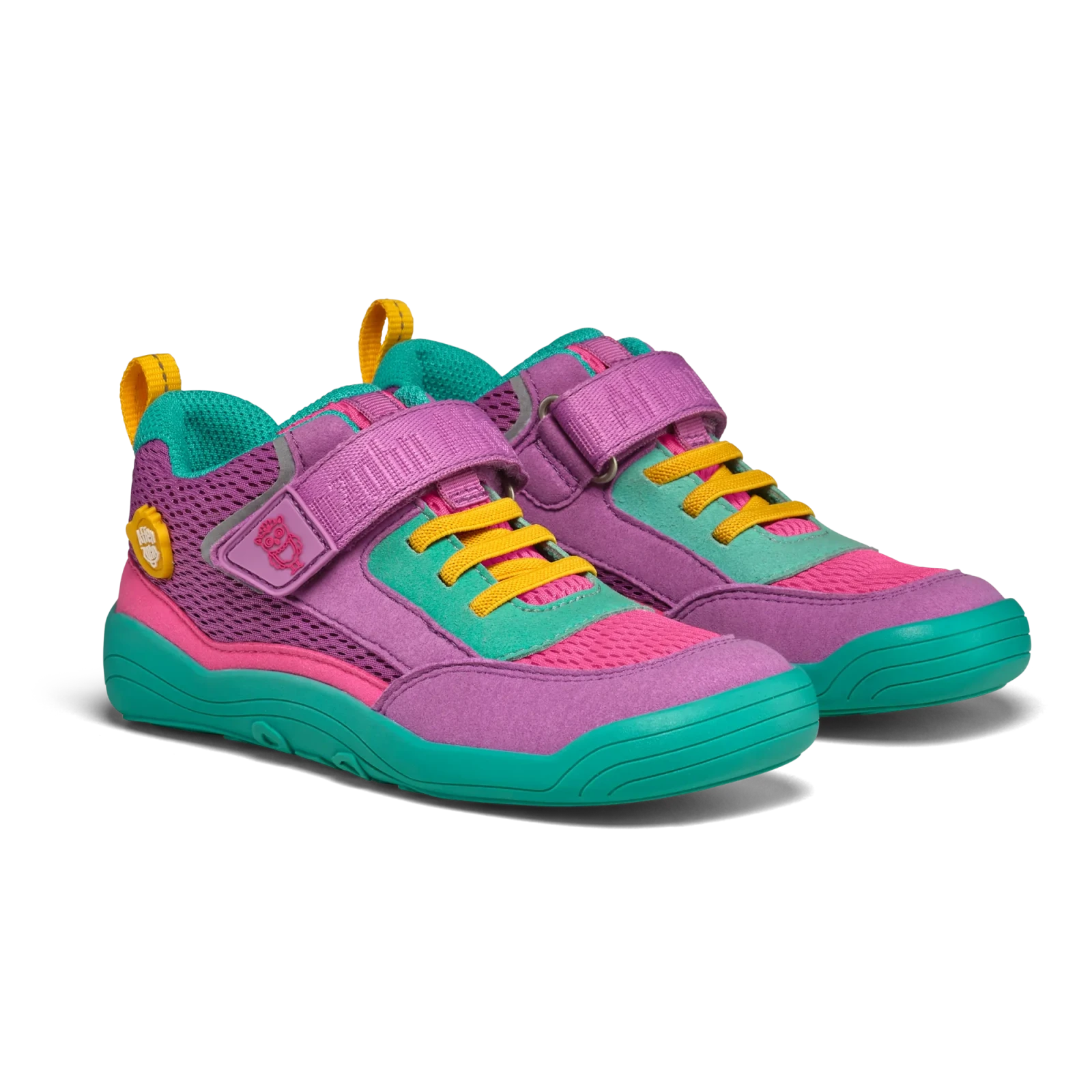 Полуботинки Affenzahn Cheerly Сова — фиолетовый