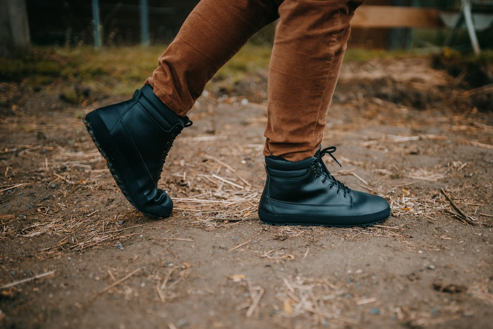 Ботинки Ahinsa Shuma Winter Barefoot — чёрный, фото 19