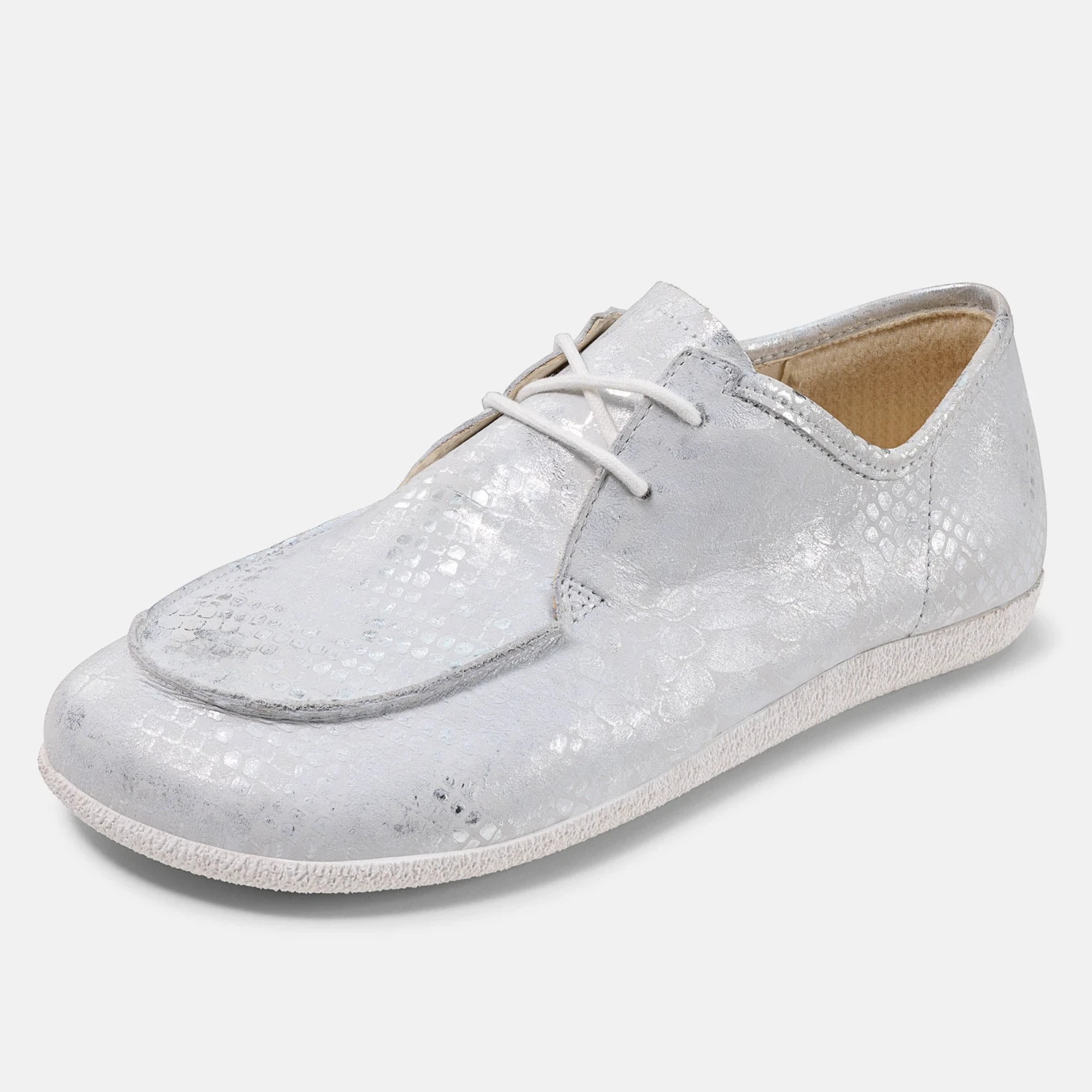 Кроссовки BÄR Johanna — белый / серебристый, фото 4