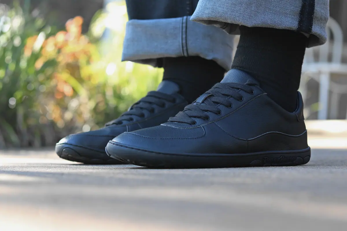 Босоногие кеды Paperkrane BLACK LOW — детские, фото 3