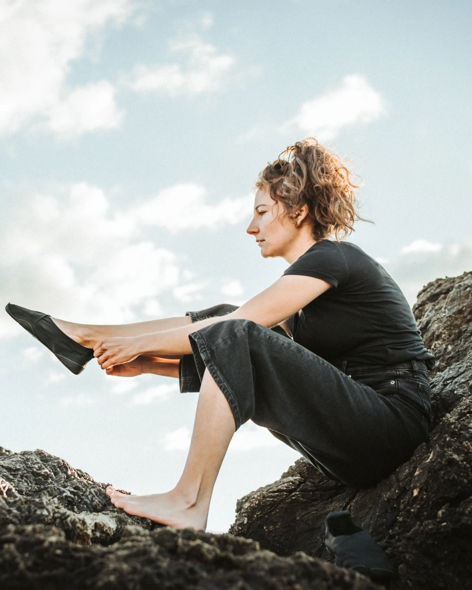 Босоногие слипоны Wildling Kami Yoru — чёрный, фото 2