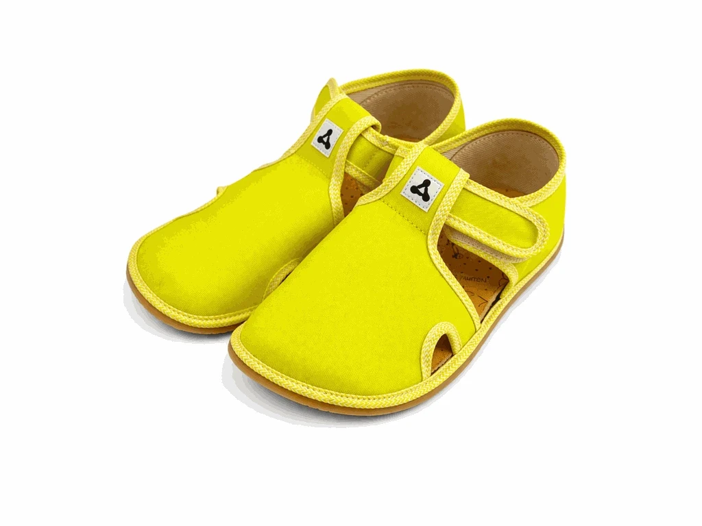 Тапочки Antal Rascal с поддержкой свода — жёлтый (детские)