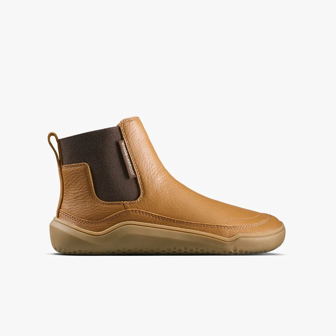 Ботинки Vivobarefoot Gobi Chelsea — для подростков, коричневый — фото 1 из 7