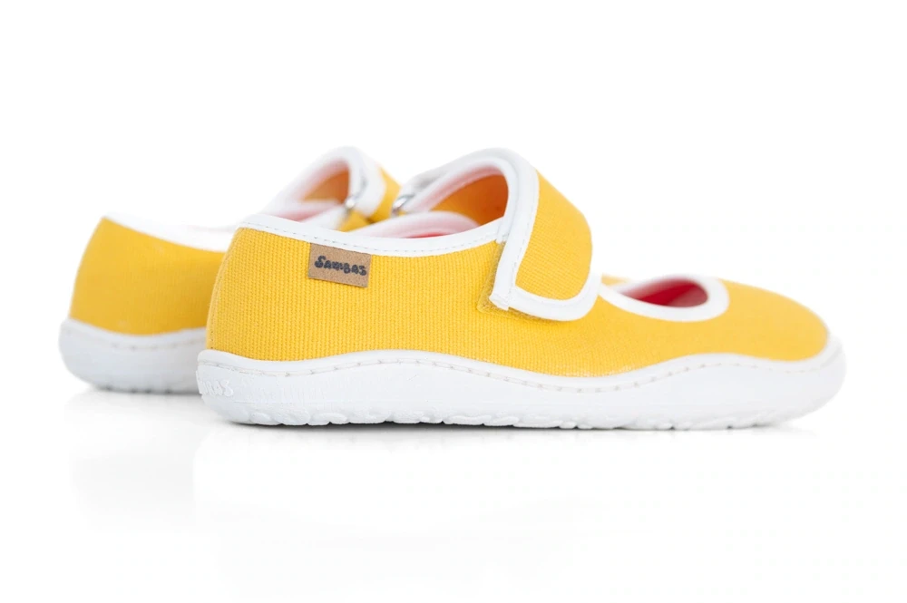 Босоногие балетки Sambas the bambas Pizpireta — жёлтые, фото 6